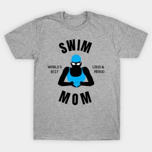 Worlds Best Swim Mom Swim Mom Gift T-Shirt